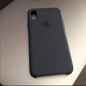 Apple iPhone X Silicone Case Navy